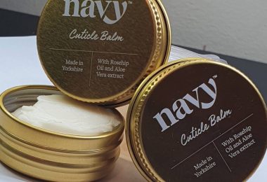 Navy cuticle balm