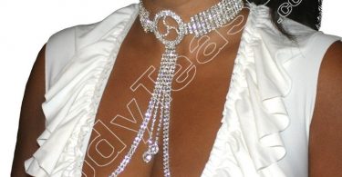 Non Piercing Nipple Necklace a gorgeous sexy BDSM collar with