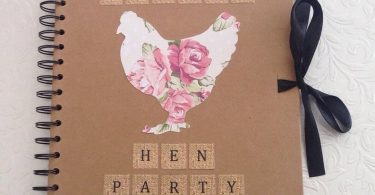 Personalised Hen Party Scrapbook 8 x 8