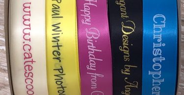 Personalized Ribbon 7/8 Printed Ribbon Professionally