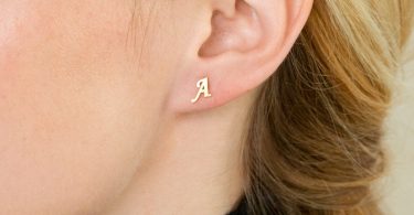 Custom Initials Earrings  Personalized Gift for Her