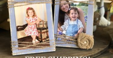 Farmhouse Picture Frame  4×6  Rustic Picture Frame
