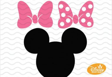 Minnie Mouse SVG / Minnie mouse head SVG / Minnie Mouse Bow