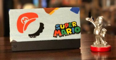 Nintendo Switch Dock Sock Simplistic Mario Edition