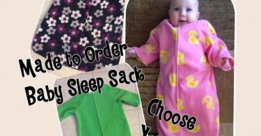 Fleece Baby Sleep Sack Fleece-Choose Your Pattern-Baby