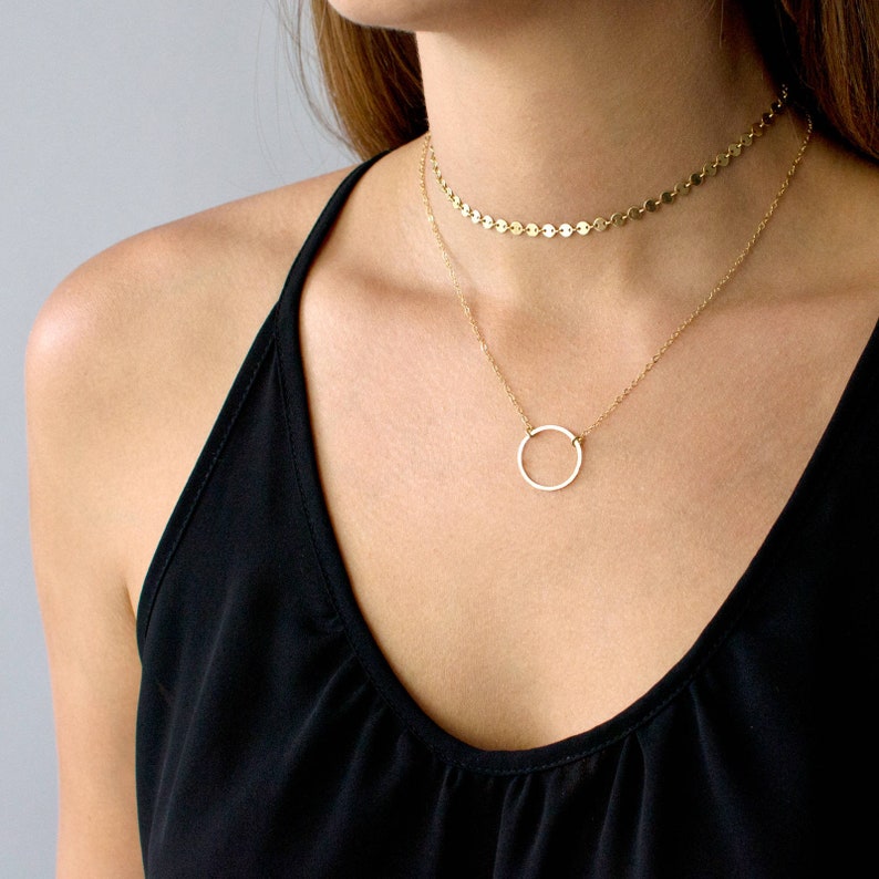 Gold Choker Necklace Gold Coin Choker Gold Tattoo Choker