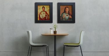 Complete set of 4 Sacred Heart  The Art About Nothing  on