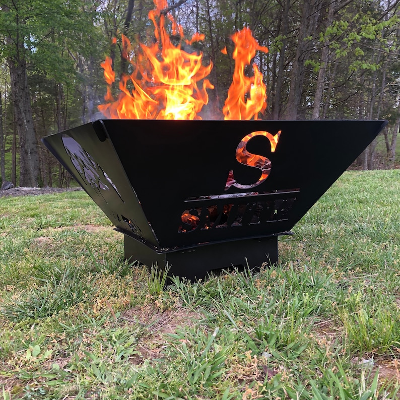 Custom Heavy Duty Portable Metal Fire Pit