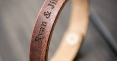 Customized Bracelet Personalized Bracelet Leather Bracelet
