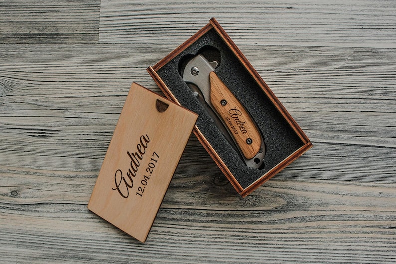 Engraved Knife Mens Gift Custom Pocket Knife Personalized Gift