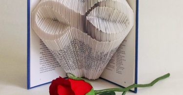 Folded Book Art Pattern  Infinity Sign Pattern and