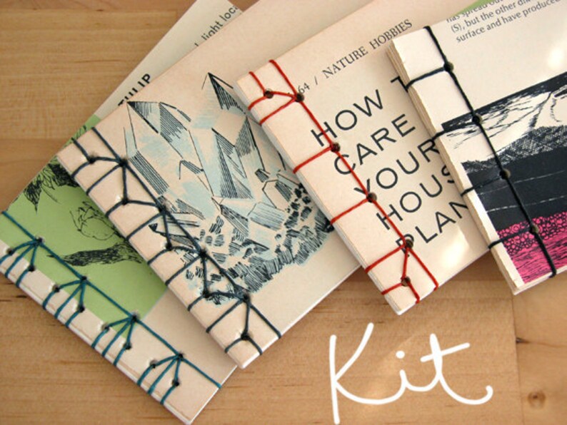 KIT  Japanese Binding Kit and Tutorial