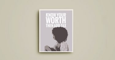 Know Your Worth African American Art
