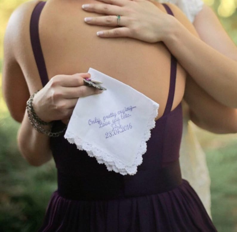 Lace Handkerchief  Lace Hankie  Custom Handkerchief