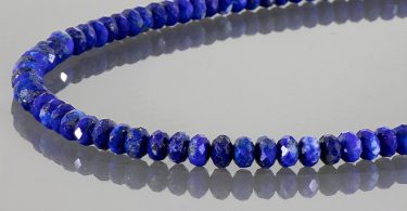 Lapis Lazuli Beads Necklace 4mm natural lapis lazuli