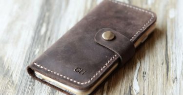 Personalized initials iPhone 11 / XS wallet case iPhone 11 Pro