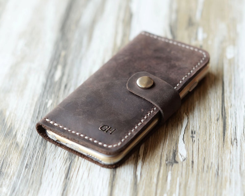 Personalized initials iPhone 11 / XS wallet case iPhone 11 Pro