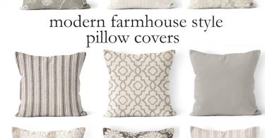 Throw pillow coversmix and match farmhouse pillow cover