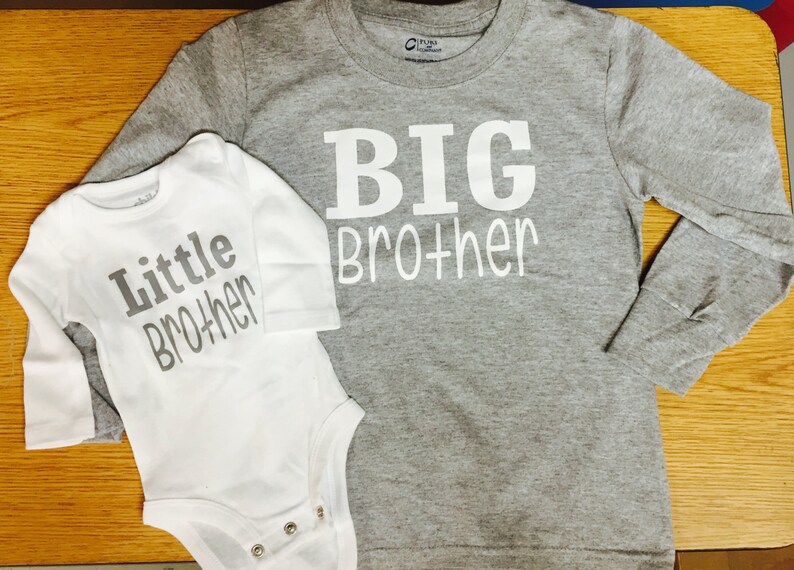 Big Brother Little Brother Long Sleeve Set
