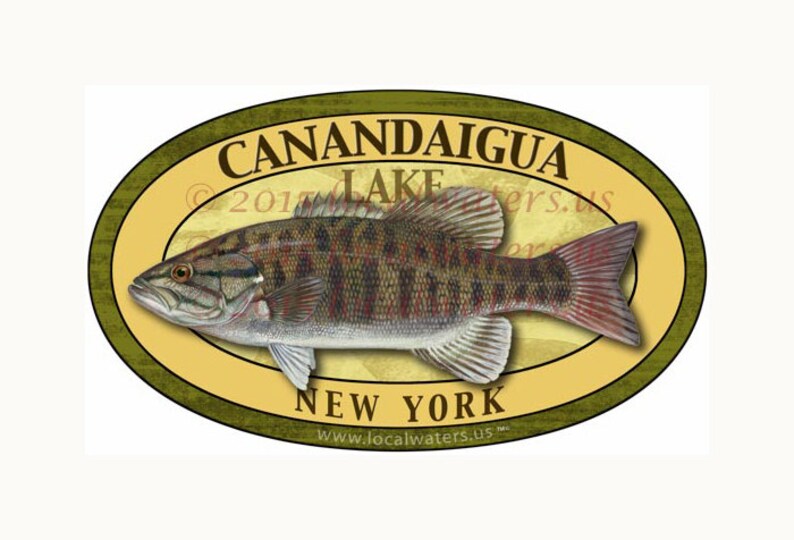 Canandaigua Lake Sticker New York decal Decal Guaranteed Not