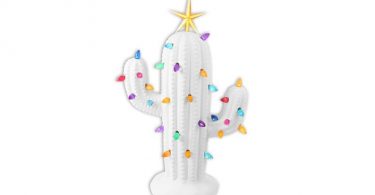 DIY Lighted Ceramic Cactus Tree Kit