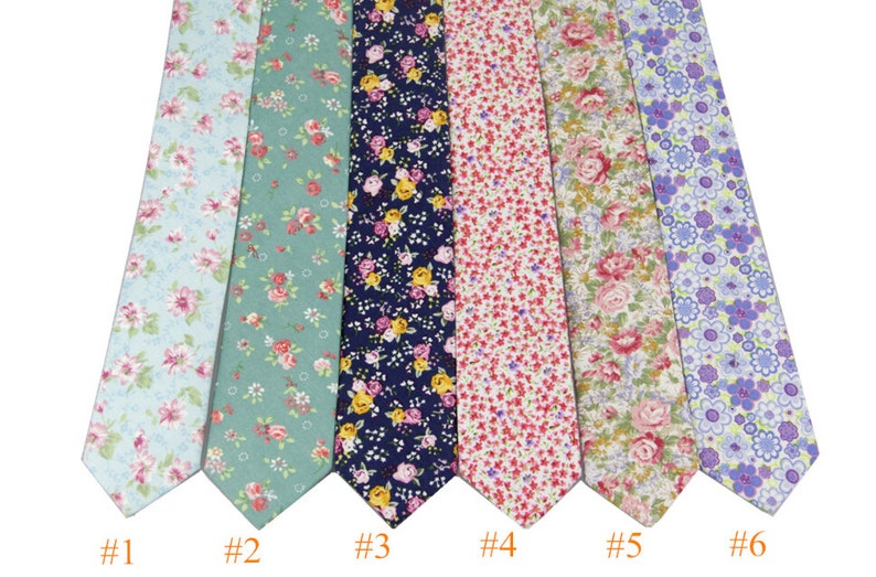 Floral Ties.Mens Wedding Tie.Floral Skinny Tie.Summer.Spring