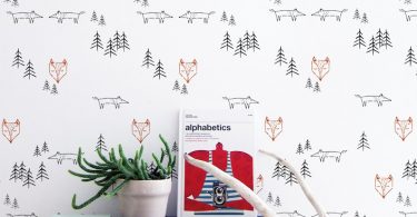 Fox wall stencils