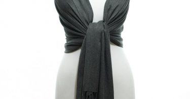 Grey Pashmina Grey Scarf Pashmina Scarf Pashmina Shawl Gray