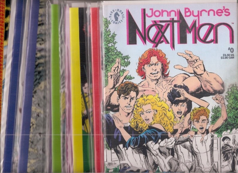 John Byrne’s Next Men Comics Books Lot 0 1 2 3 4 5 6 7 8 9