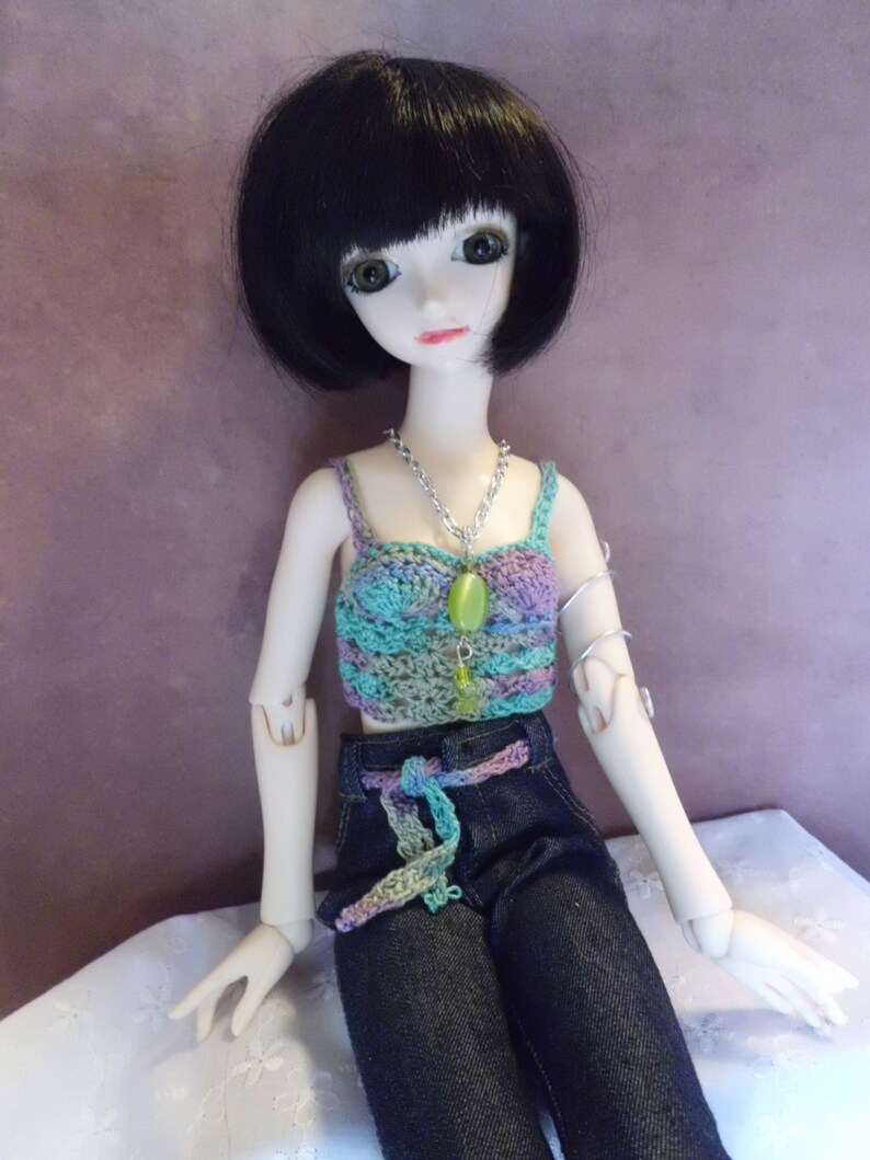 MSD Corset Top  BJD Corset with Free Matching Belt Minifee