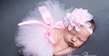 Palest Pink Newborn Tutu and Headband newborn tutu baby