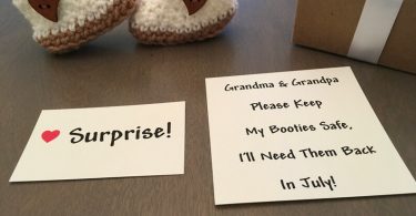 Pregnancy Announcement Pregnancy Reveal Grandparents Reveal