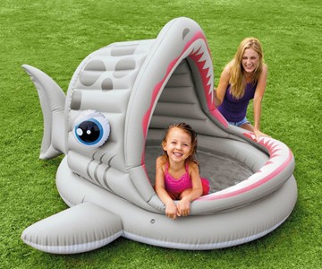 Roarin’ Shark Inflatable Pool