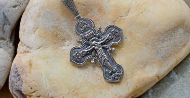 Sterling Silver Cross Silver Cross Silver Cross Necklace
