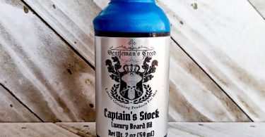 Teakwood Mahogany Sea Salt Captains Stock Beard Oil Beard