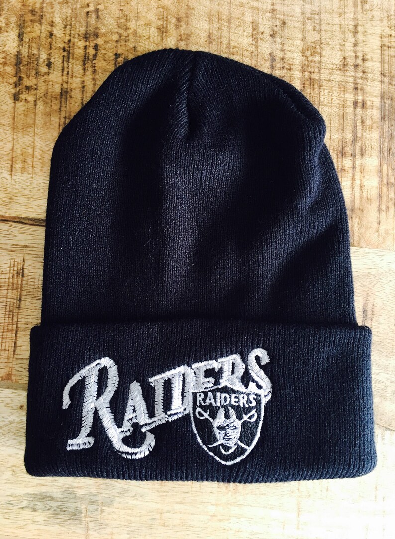 Vintage Oakland Raiders Acrylic Wool Hat