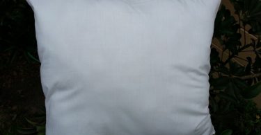 White Polyester blend Pillow Form in 14 16