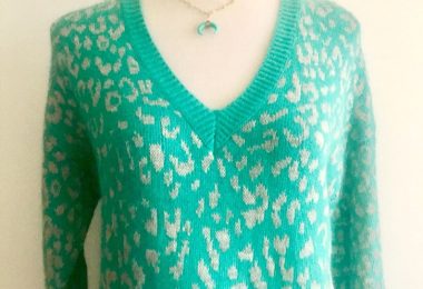 Animal print knit dress green dress.  Maxi jersey woman.