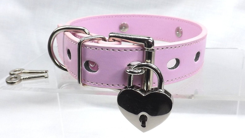 Bdsm collar locking slave collar with lock ddlg babygirl bdsm