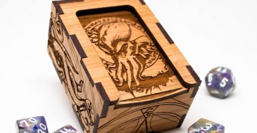 D&D Gaming Dice Box  Cthulhu H. P. Lovecraft  Dungeons and