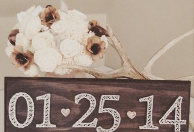 Date String Art sign made to order