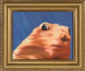 Dramatic Chipmunk Painting