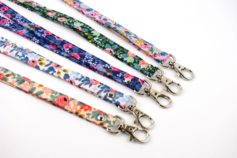 Floral Lanyard Girly Lanyard Cute ID Holder Stocking