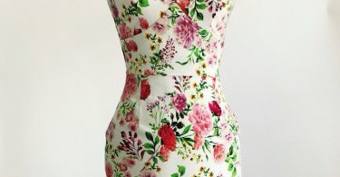 Floral dress spring flower dress summer dress vintage style