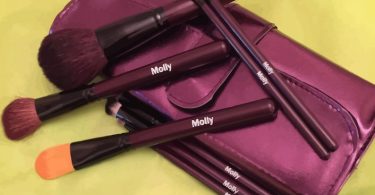 PERSONALIZED Makeup Brushes  Purple Rain Brush Set
