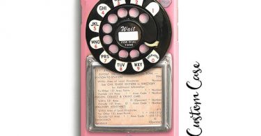 Retro Pink Payphone Vintage Payphone Phone Case Retro Pink