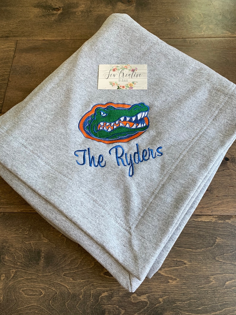 Stadium Blanket embroidered blanket sweatshirt blanket