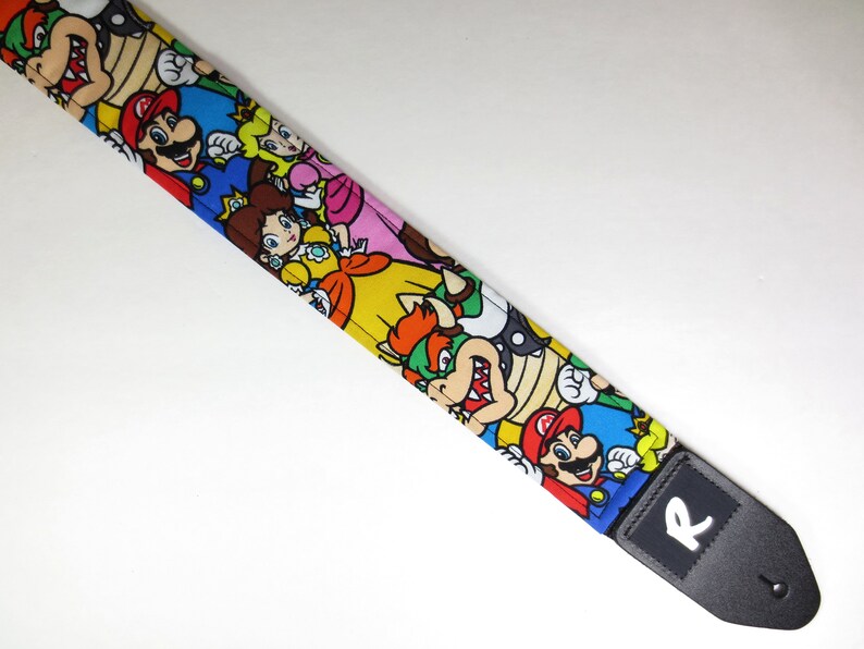 Video Game Character Guitar Strap  For Adults and Children