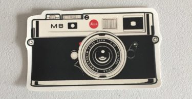 Vintage Camera Laptop Sticker MacBook Sticker Hipster