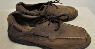 Boy’s Vintage 90’sBrown B0AT Shoes By SPERRY